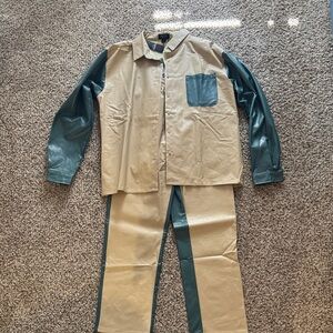 Boohoo Beige and Cream Top